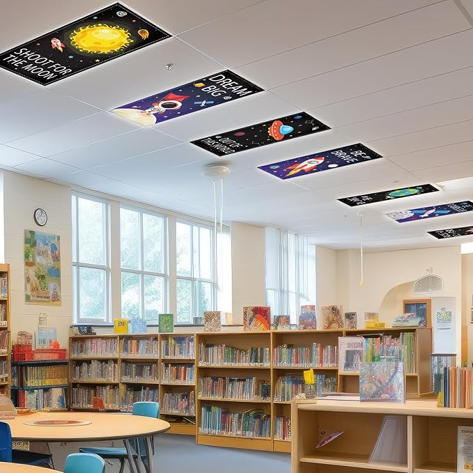 8 Pcs Fluorescent Light Covers - Image 6