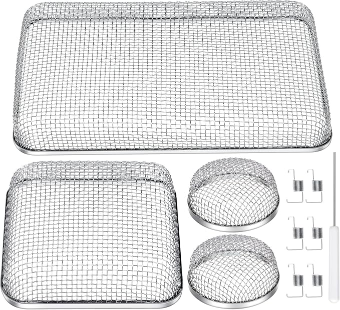 TOODOO 4 Pack RV Furnace Vent Cover, RV Flying Insect Screen by TOODOO
