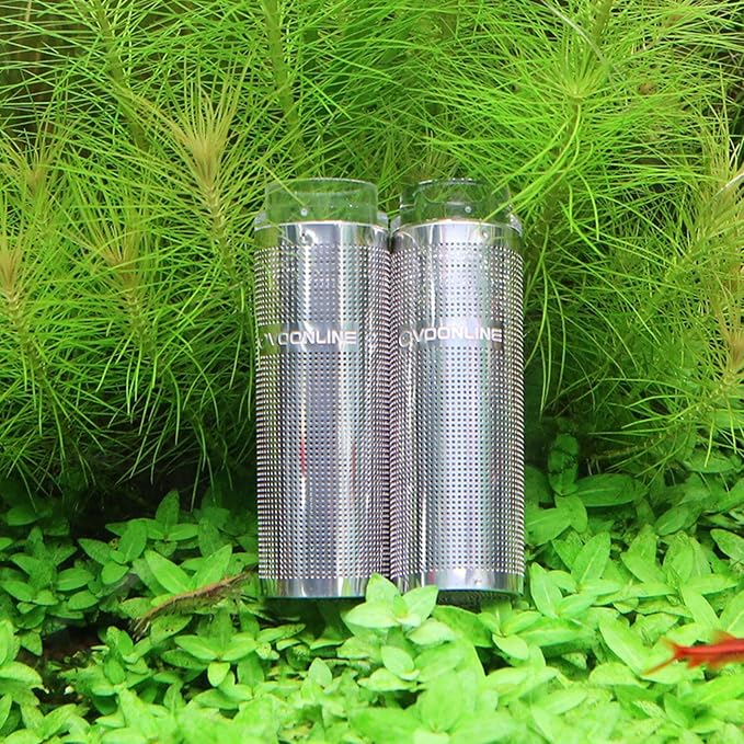 Aquariums Water Filter Stainless Steel Mesh Guard Media Cover Accessories Fish - Image 6