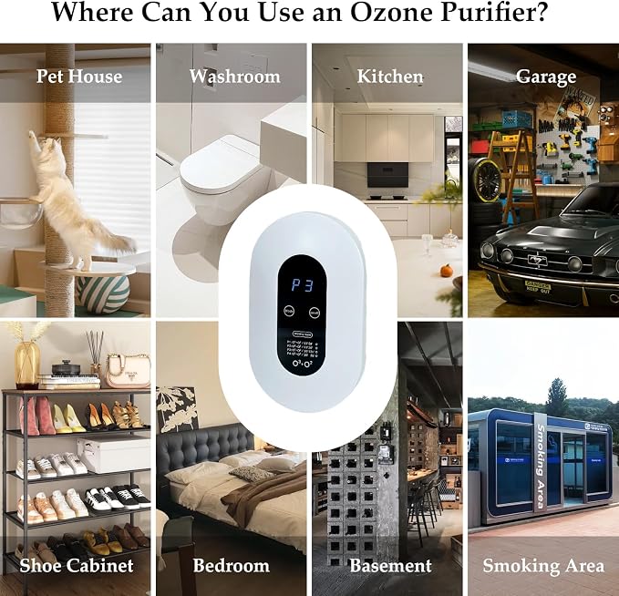 Portable Air Purifier for Home & Office, Mini Ionizer for Bathroom, Kitchen – - Image 7