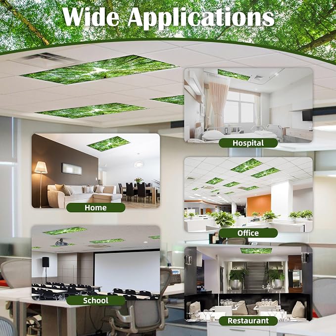 ANGSYLTH 2 Pcs Fluorescent Light Covers - Image 5