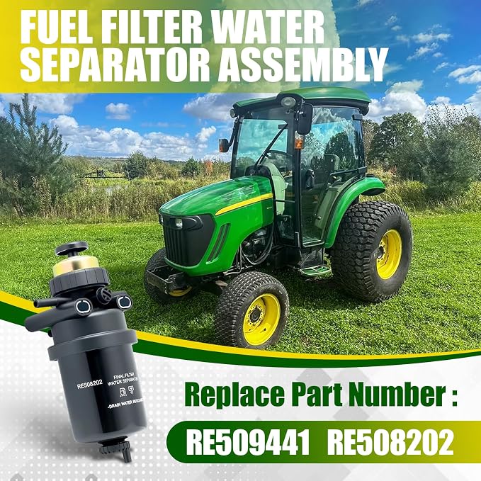 Fuel Filter Water Separator Assembly Compatible - Image 2