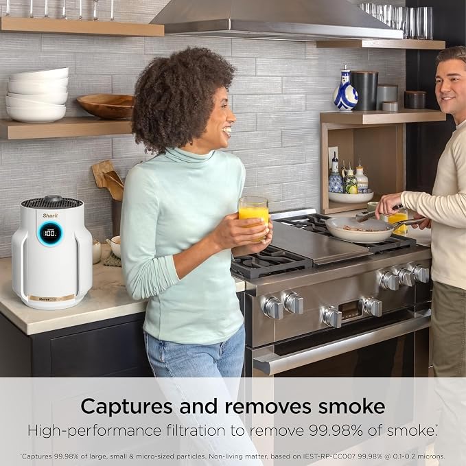 Shark Air Purifier for Home, NeverChange Compact Pro, for Bedroom, Home Office - Image 7