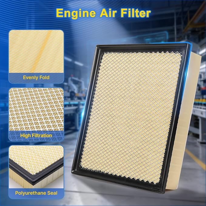Cabin & Engine Air Filter Kit for 2016-2023 Tacoma 3.5L - Image 5