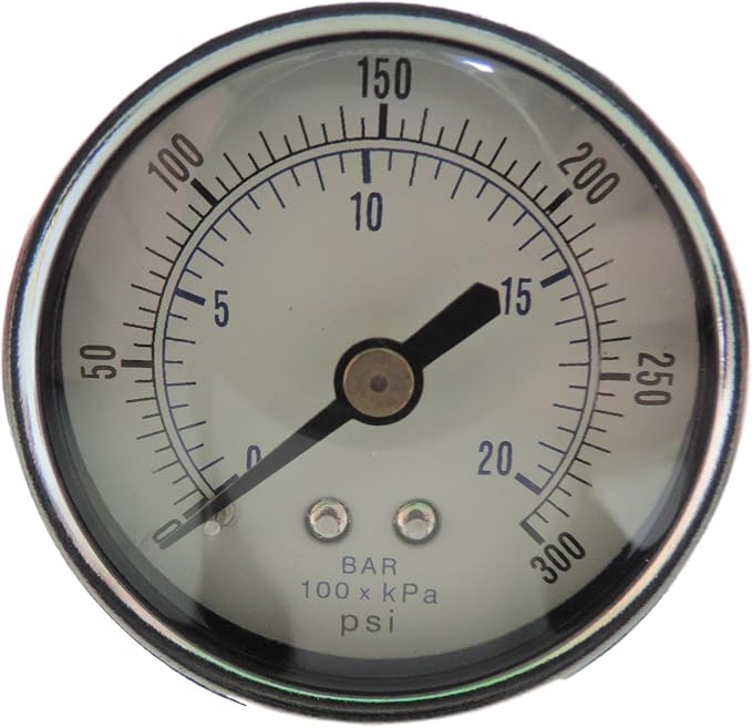 THB Heavy Duty Compressed AIR Filter Regulator Combo Piggyback, Metal Bowl - Image 8