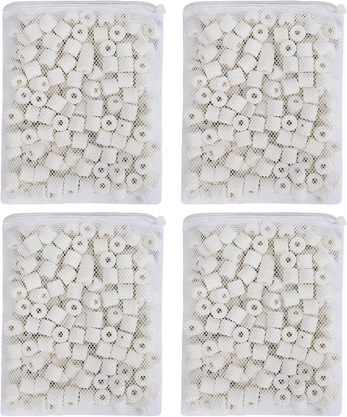JIH Aquarium Bio Ceramic Rings Filter Media by JIH