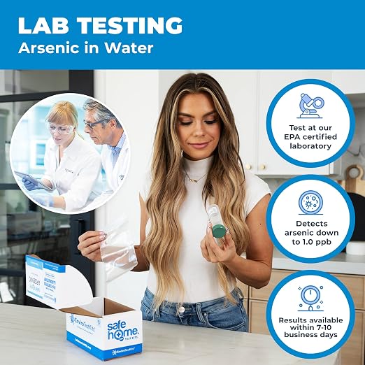 Safe Home® Arsenic in Drinking Water Test Kit – in-Lab Water Analysis by - Image 2