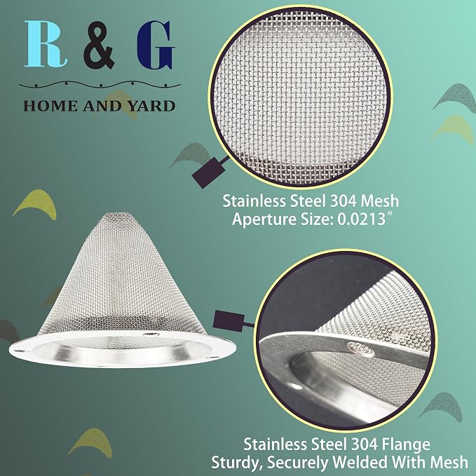 4 PCS-Cone-Type Spark Arrestor Screen 2.8” - Image 4