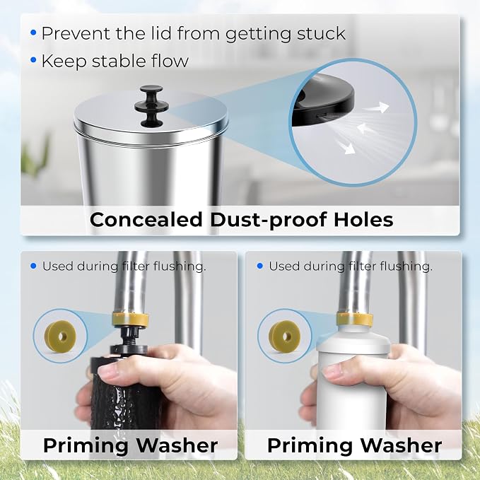 Waterdrop Gravity-fed Water Filter System, NSF/ANSI 42&372 Standard, - Image 7