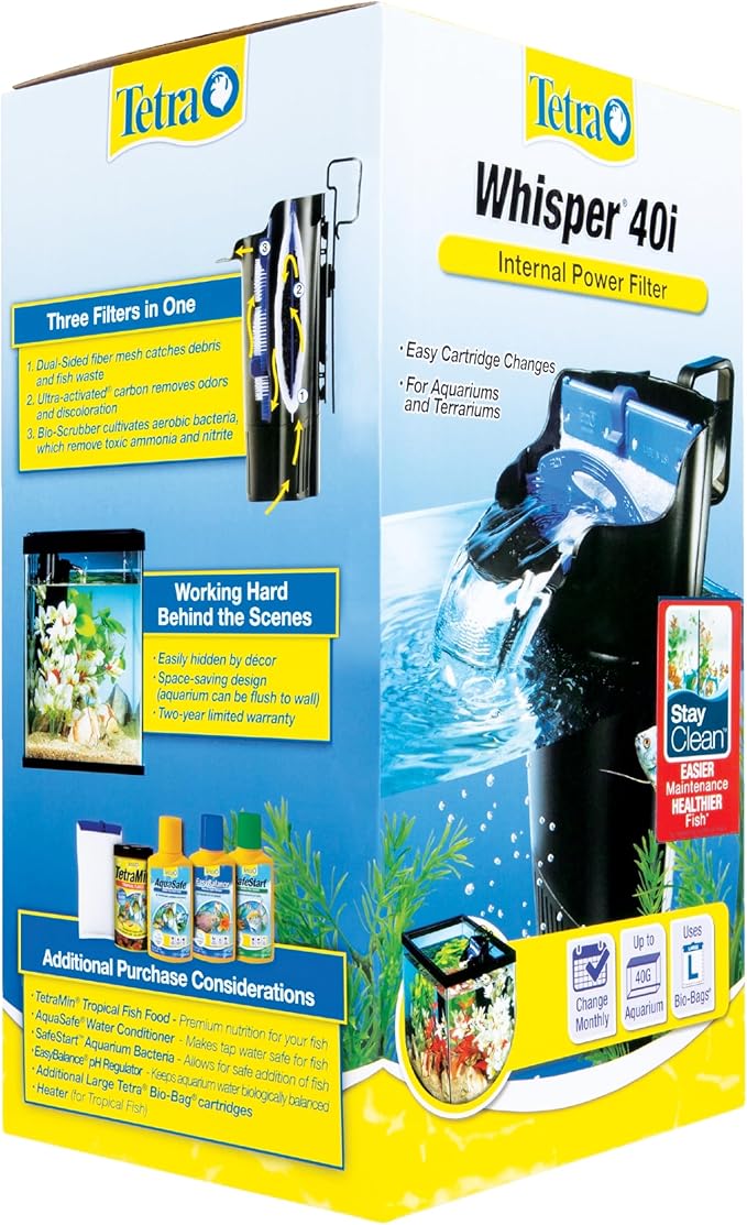 Tetra Whisper Internal Filter 20 To 40 Gallons, - Image 5