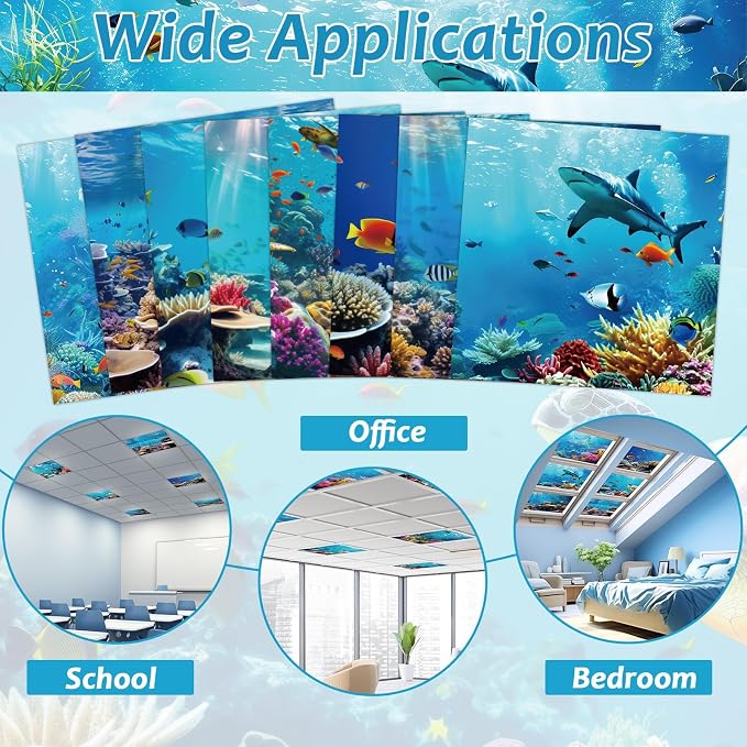 8 Pcs Fluorescent Light Covers - Image 4