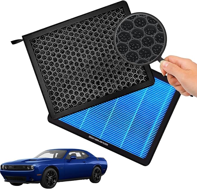 Cabin Air Filter, for Chrysler 300 and Dodge Challenger, Charger 2011-2023 by ForYourEnjoyableJourney