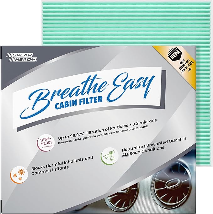 Spearhead HEPA Breathe Easy Cabin Filter by SPEARHEAD
