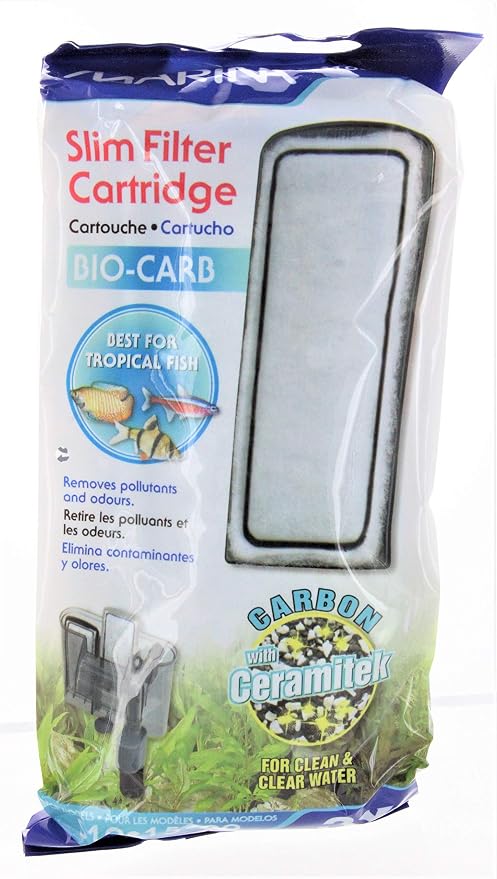 Marina Slim Filter Carbon Plus Ceramic Cartridge by Marina