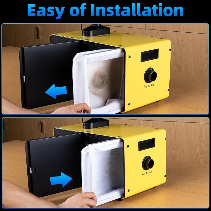 FoxAlien Dust Filter Bag for 800W Desktop Dust Collector HFS-800, Disposable - Image 3