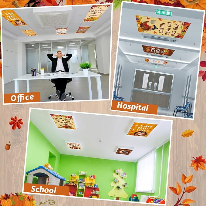 8 Pcs Fluorescent Light Covers - Image 5