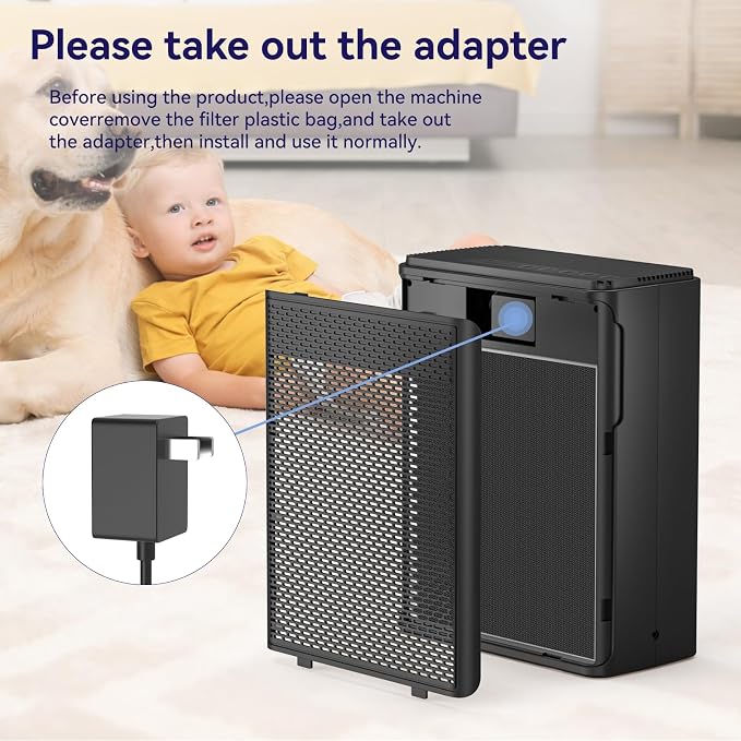 Air Purifiers for Home Pets Covers Up to 1500 Sq Ft, H13 Hepa Filter - Image 6