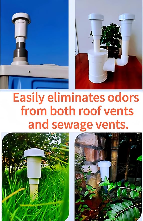 Activated Charcoal Vent Filter and Vent Sewer Refill, Compatible - Image 5