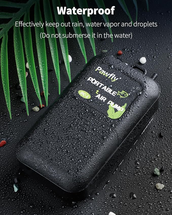 Pawfly Aquarium Battery Air Pump 40 GPH Oxygen Pump - Image 5