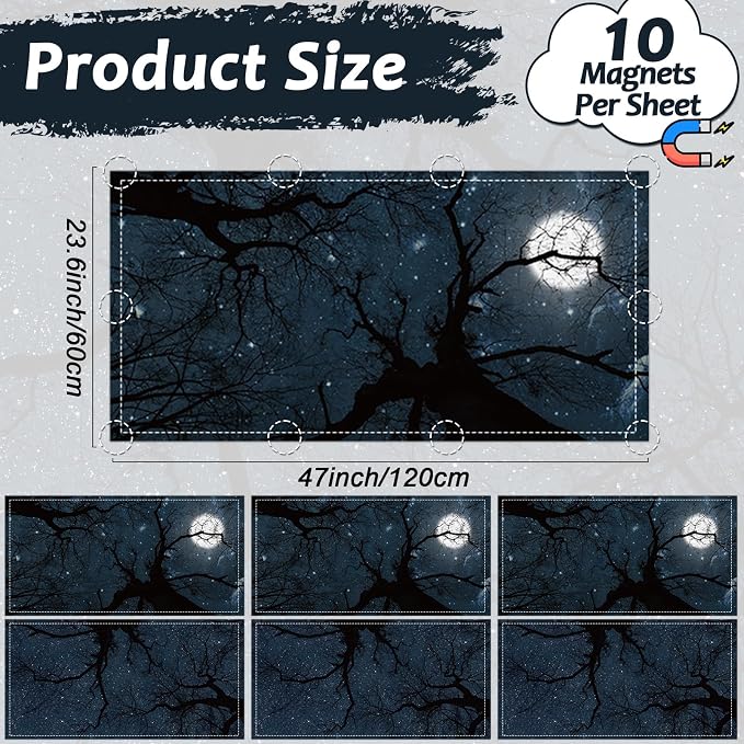 Wiooffen 6 Pcs Fluorescent Light Covers - Image 2