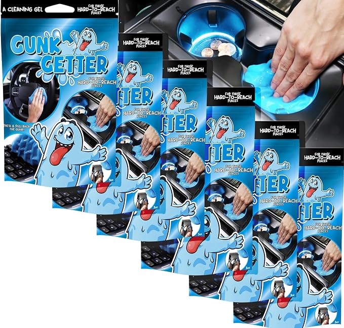 Cleaning Gel for Those Hard to Reach Places, Automotive Cup Holder Electronic by GunkGetter