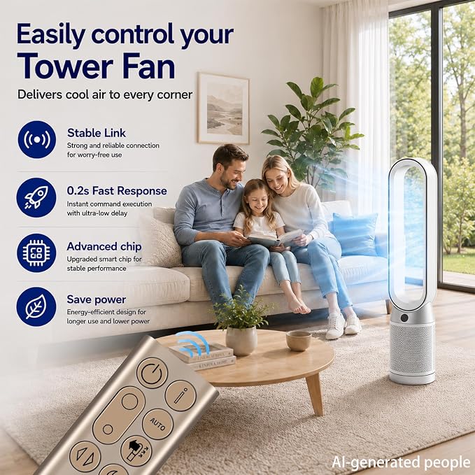 ZWP New Replacement Remote Control Compatible - Image 3