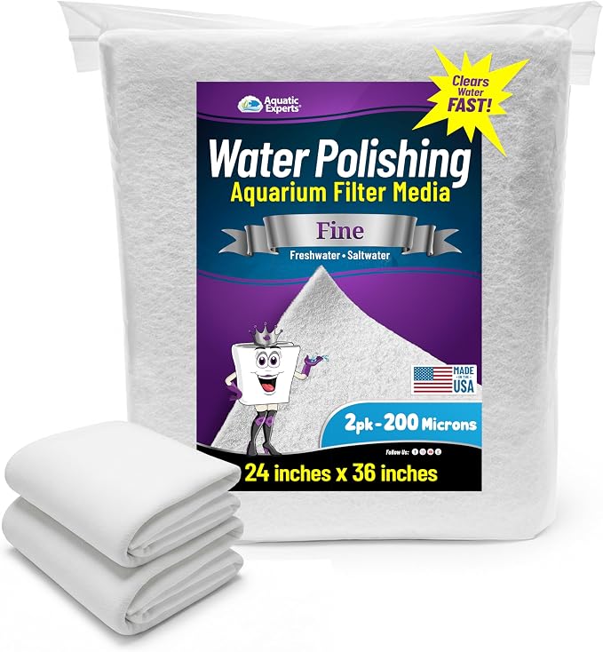 Aquatic Experts Aquarium Polishing Filter Pad, Water Polishing Pad by AquaticExperts