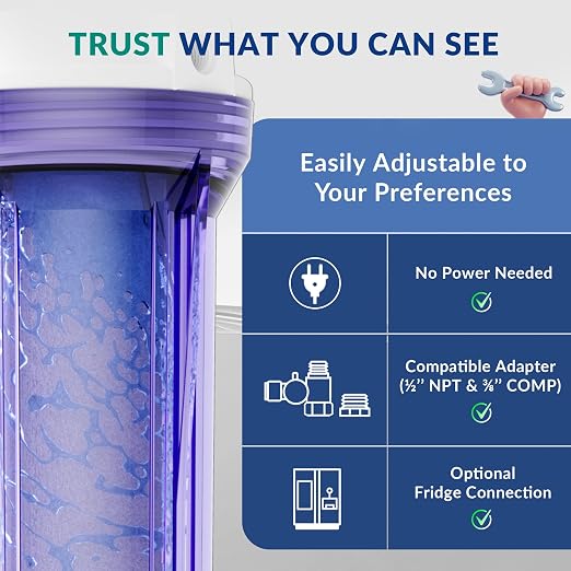 iSpring RCC7AK-UV, NSF Certified, 7-Stage Under Sink Reverse Osmosis Water - Image 9