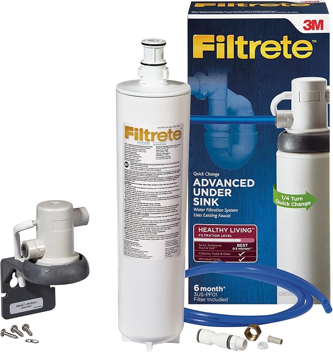 Filtrete 3US-PS01 Advanced Under Sink Quick Change Water Filtration System - Image 9