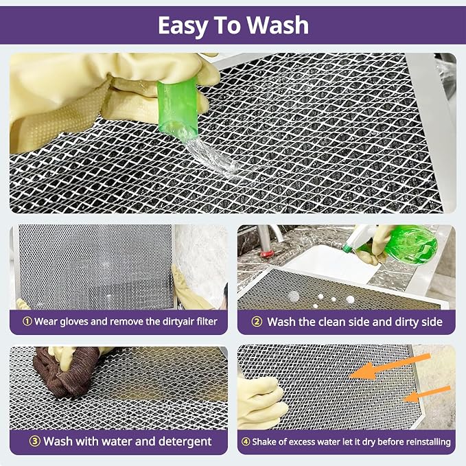 18x30x1 Furnace Filter-MERV8, Washable & Reusable Electrostatic Air Filter - Image 4