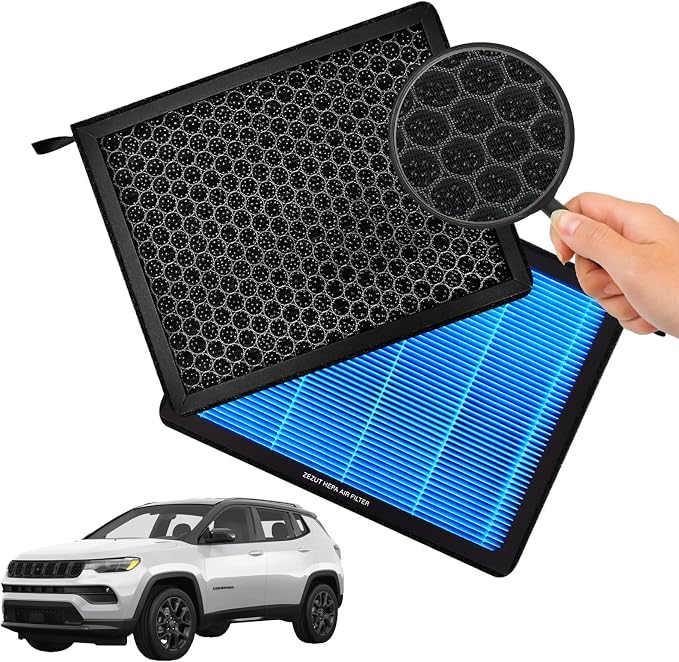 Cabin Air Filter, for Jeep, Dodge & Fiat Models, 2017-2025 Compass, 2015-2023 by ForYourEnjoyableJourney