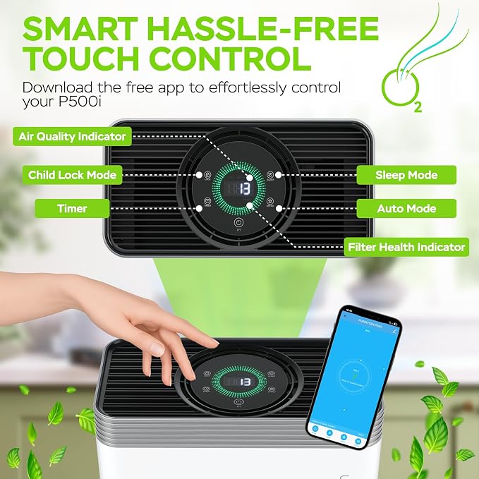 PURO²XYGEN Smart Air Purifiers For Home - Image 6