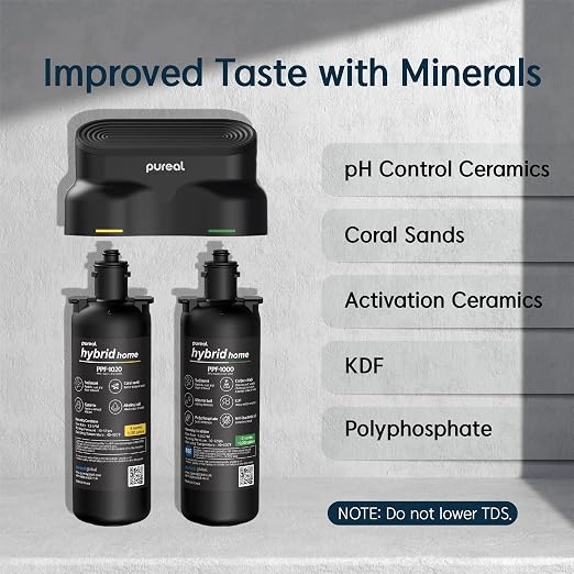 Pureal Hybrid Home PPU-1020D 2 Stage Under Sink Water Filter System, 10K Gallons - Image 3