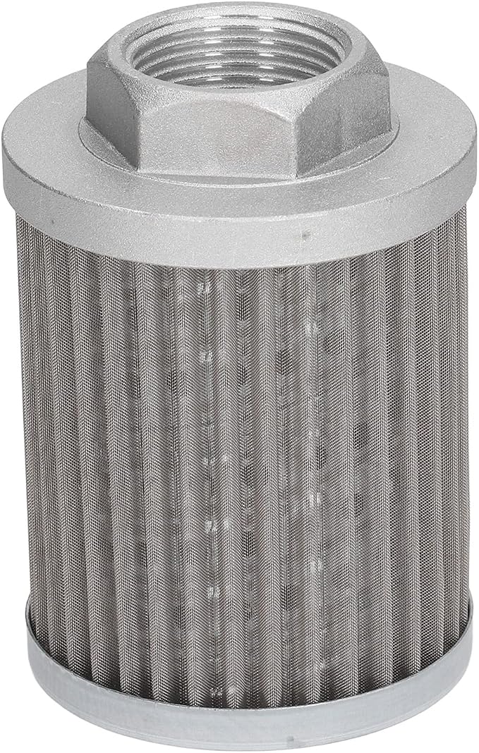 WALFRONT Hydraulic Suction Filter Stainless Steel Oil Filter 40LMin Rate by Walfront