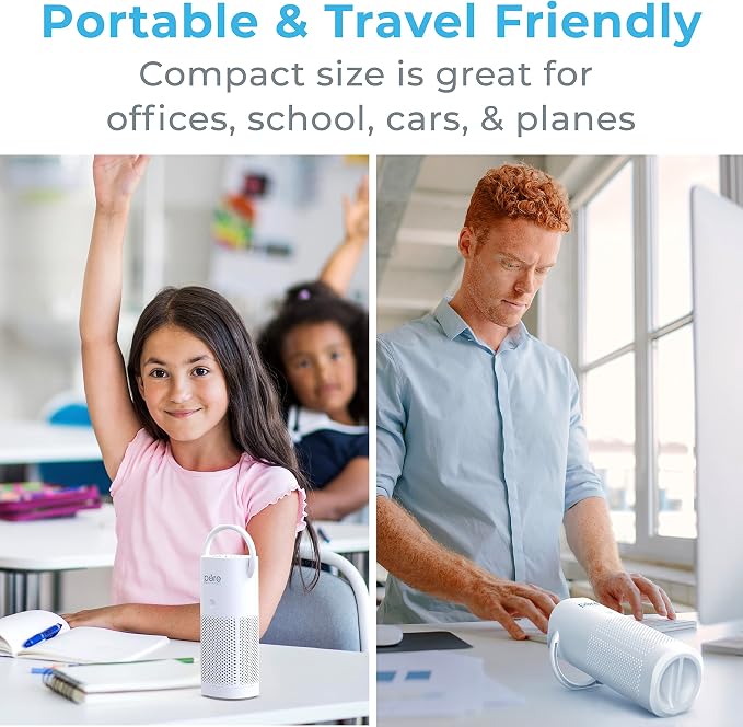 Pure Enrichment PureZone Mini Portable Air Purifier - Image 6