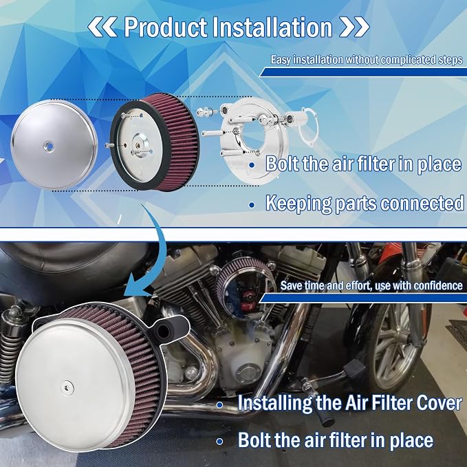 18-760 Air Cleaner Outer Cover for Billet Sucker and Big Sucker Stage, Chrome - Image 5