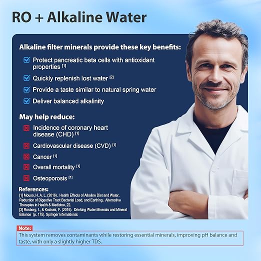 iSpring RCC2AK, Upgraded 200 GPD, pH+ 6-Stage Under Sink Reverse Osmosis System - Image 4