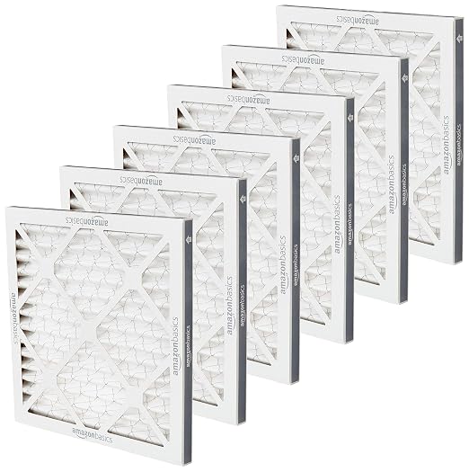 Amazon Basics 12x12x1 Air Filter 6-Pack, MERV 11 AC Furnace Filters, Allergy - Image 3