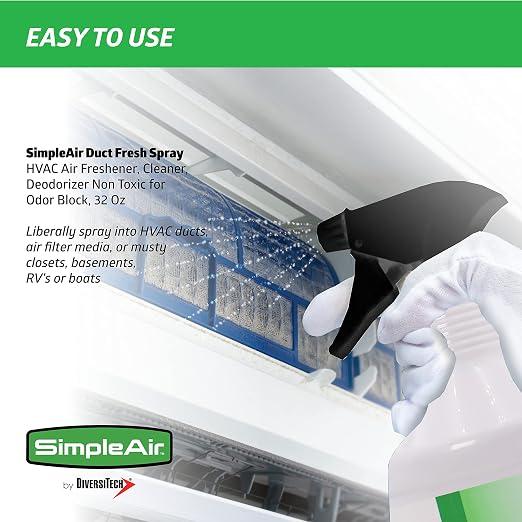SC-3200 Duct Fresh Spray Air Freshener, Deodorizer, Professional HVAC Odor - Image 6