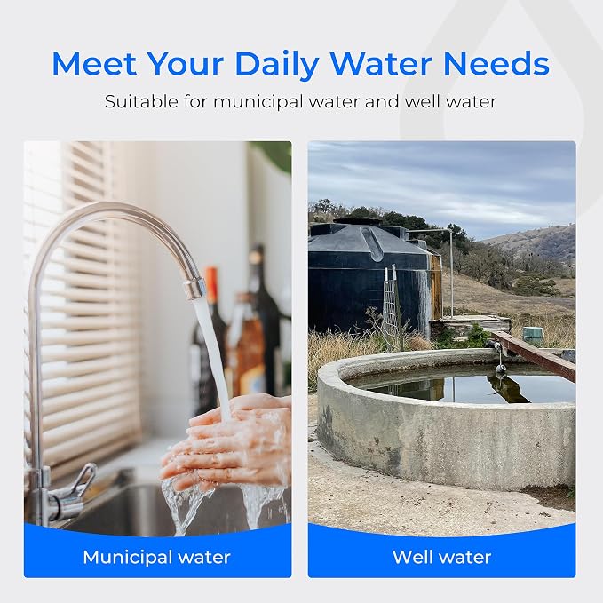 Waterdrop Whole House CTO Carbon Sediment Water Filter Cartridge Replacement - Image 8