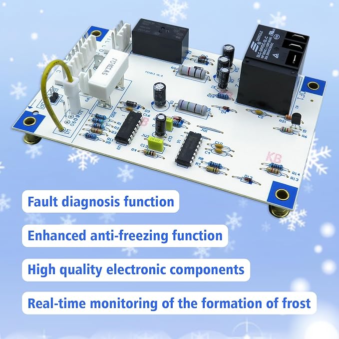 Upgraded HK32EA001 HK32EA007 Defrost Timer Control Board, - Image 7