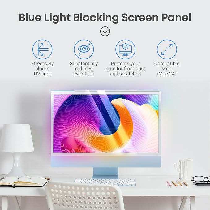VINTEZ Blue Light Screen Protector Compatible - Image 3