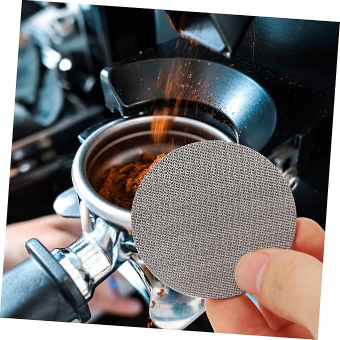 Luxshiny 2pcs Stainless Mesh Filter Basket Espresso Filter - Image 7