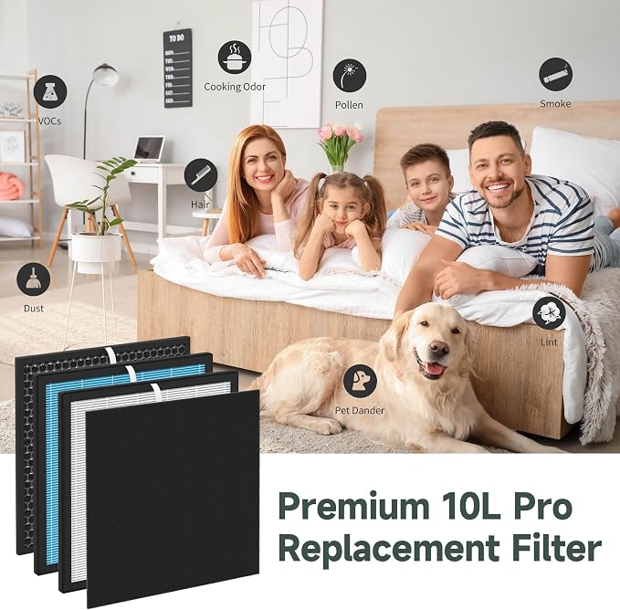 3 Sets Replacement Filter Set Compatible - Image 6
