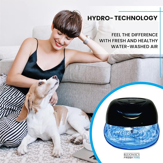 Bluonics Fresh Aire 3-Pack Water Air Washer, Water-Based Air Revitalizer & Room - Image 5