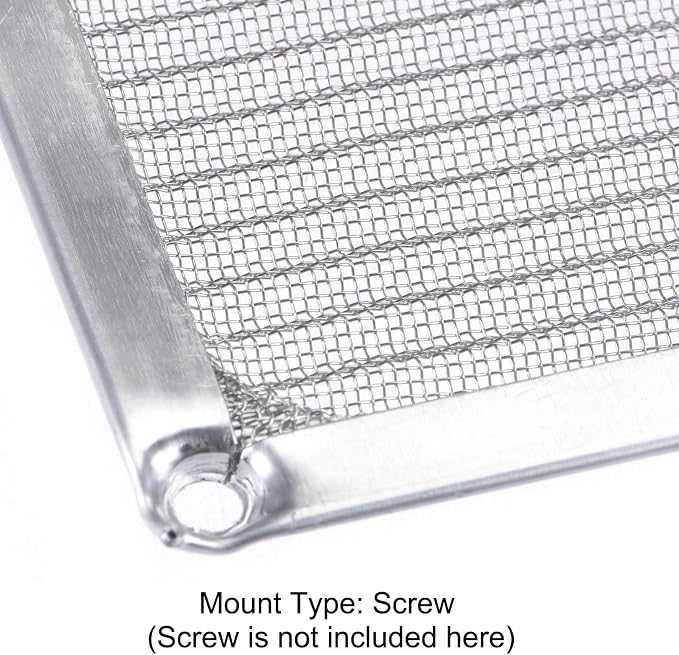 MECCANIXITY 80mm Computer Fan Filter Grills Stainless Steel Mesh Dustproof Case - Image 4