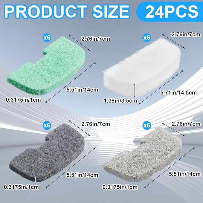 26 Pcs Canister Filter Maintenance Kit Compatible - Image 2