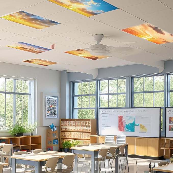 6 Pcs Fluorescent Light Covers - Image 7
