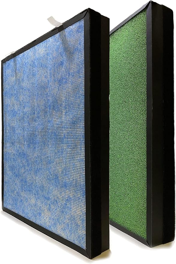 Nispira 4-in-1 True HEPA Activated Carbon Replacement Filter Compatible by Nispira