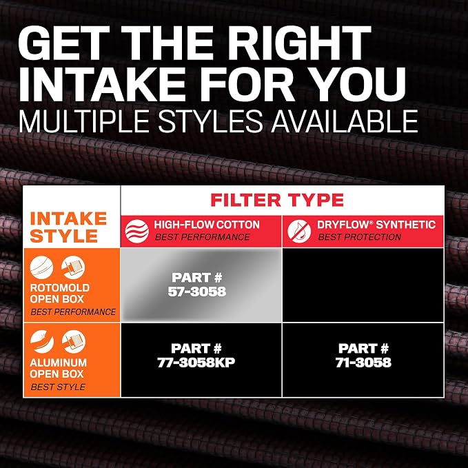 K&N Cold Air Intake System: High-Flow Air Filter, Increase Performance & - Image 11
